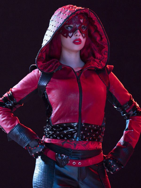 Kylie Cantrall Descendants The Rise Of Red Studded Leather Jacket